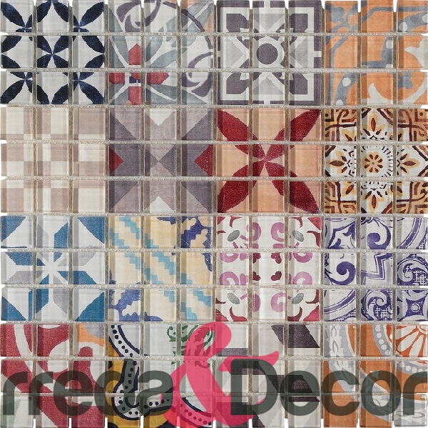 mosaico in vetro per cucine e bagno marrakech fashion 1