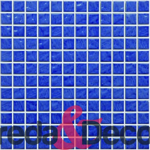 mosaico blu